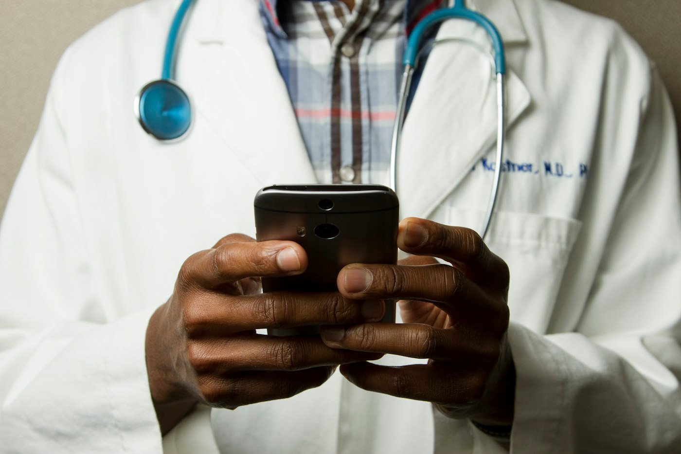 Medical professional representing an overseas medical career